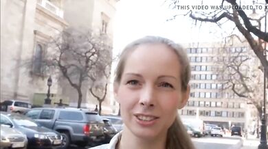 Meet girl outside who is tempted in for fucking time see her tits bounce