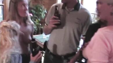 Sexy Swinger Grannies And Their Husbands On Vacation With A Video Camera