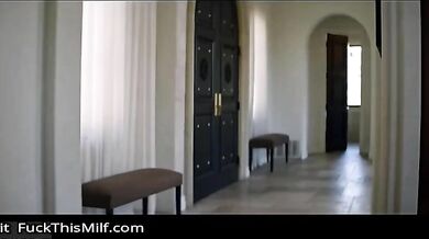 Big tits MILF Violet Myers with pink hair fucks a big cock