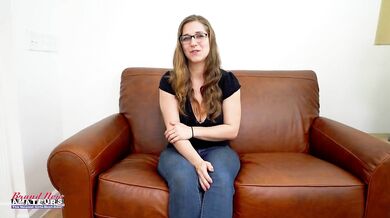 Amateur MILF In Glasses Gets Fucked Hard on Casting Couch