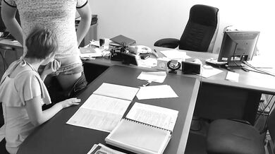 Cute secretary amateur office sex