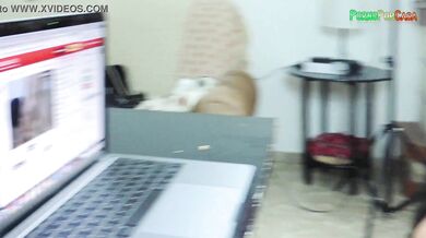 Webcam fucking on the sofa - Pamela Sanchez & Jesus Sanchez