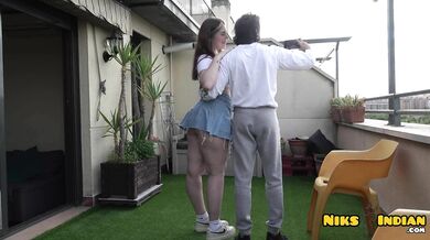 Huge Ass Big Tits Blonde Teen Claudia Garcia Fucked Hard and Swallows