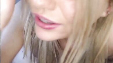 Cute and petite teen solo girl play with adult toy on live cam