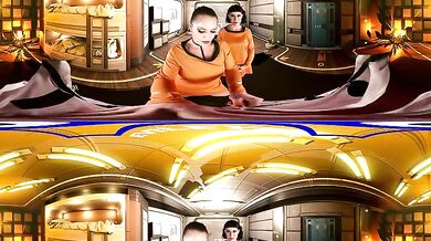 Fallon West and Olive Gl - EvilEyeVR - Starship Punishers
