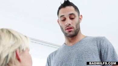 Teen busted by her pervy stepmom is taking the sloppy consequences