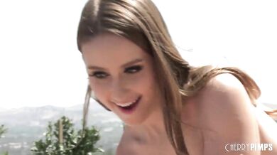 Big Tits Blonde Laney Grey Makes POV Sex Tape On The Patio Then Inside