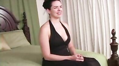 Nervous amateurs first time in casting for fucking compilation