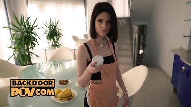 BackdoorPOV - POV anal with tight teen babe Sara Bell on PornHD