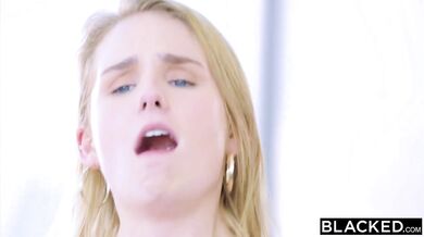 Blonde Bitch Box Blacked