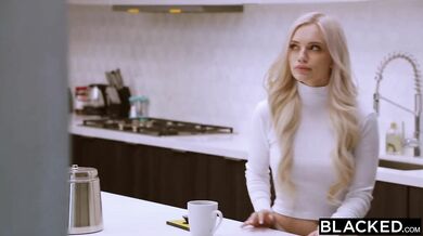 Persuasive Black Chap makes Blondie Alex Cheat