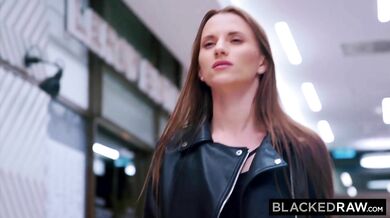Small-tit Russian Glamour Gal Stella Flex goes Interracial
