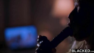 Blonde Bimbo Ivy got Fucked Silly by BBC