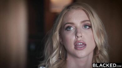 Sex Addict Blondie Cannot Resists BBC