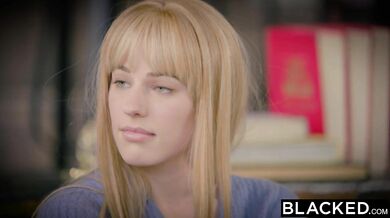 First interracial sex for Riley Cruise