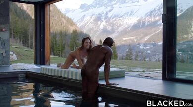 Blacked: Stunning ski-bunny Mary hooks up with a married man on PornHD