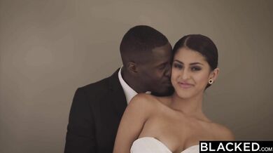 Big black dick for Latina bride
