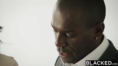 Jynx Maze getting fucked by a black businessman