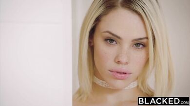 Young blonde fucking her black stepdad