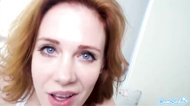 Hot Redhead Maitland Ward Webcam Masturbation With Toy