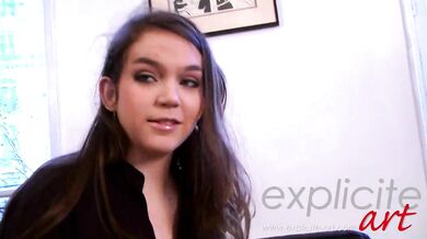 Cute French Teen Casting in POV