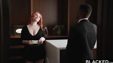 BLACKED: Bratty & BBC-hungry redhead Annabel Redd always gets her way