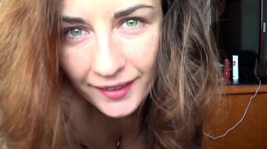 Super sexy brunette Camilla Moon In Anal Masturbation